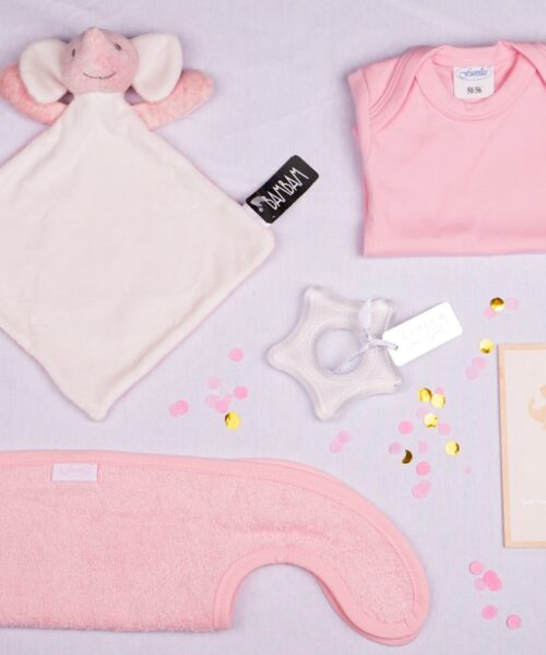 Alternative view of Elephant Bambam Rose Kraampakket