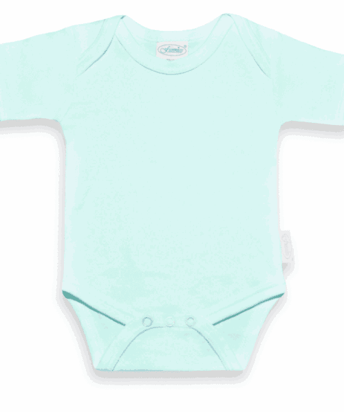 Newborn romper - mint