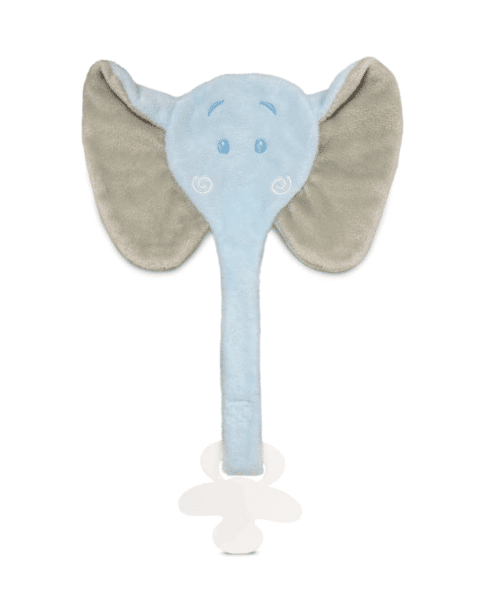 Olifant speendoek blauw