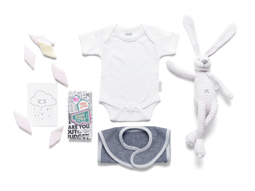 Bunny Stripes Pink Kraampakket