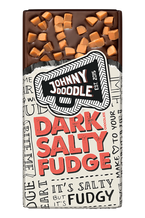 chocolade dark salty fudge
