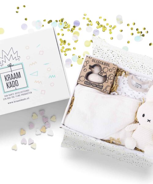 Baby Nijn Corduroy Ecru Kraampakket