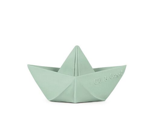 Oli & Carol Bijtspeeltje Origami Boot Mint
