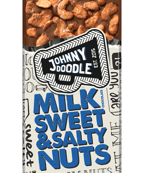 chocolade sweet salty nutss