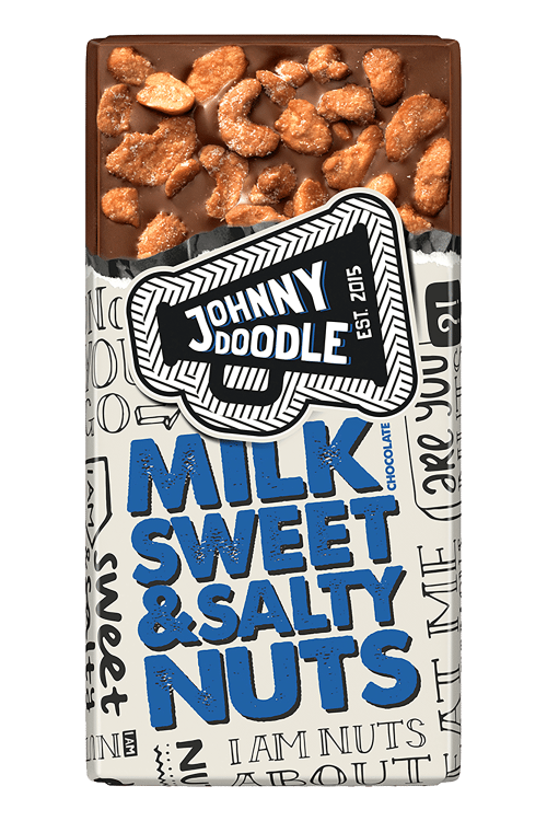 chocolade sweet salty nutss