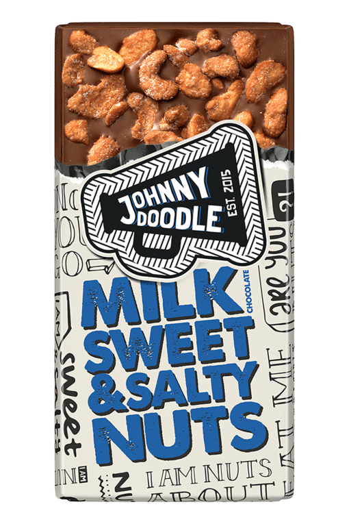 chocolade sweet salty nutss