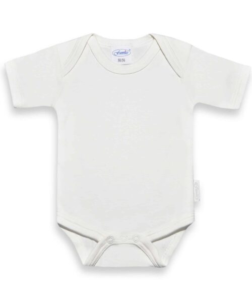 Newborn romper - ecru