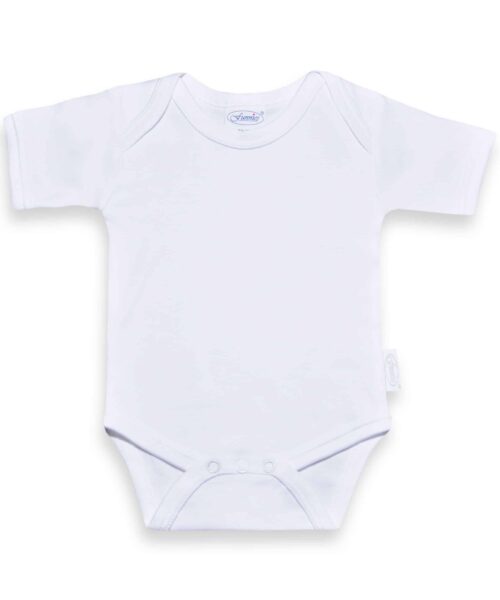 Newborn romper - wit