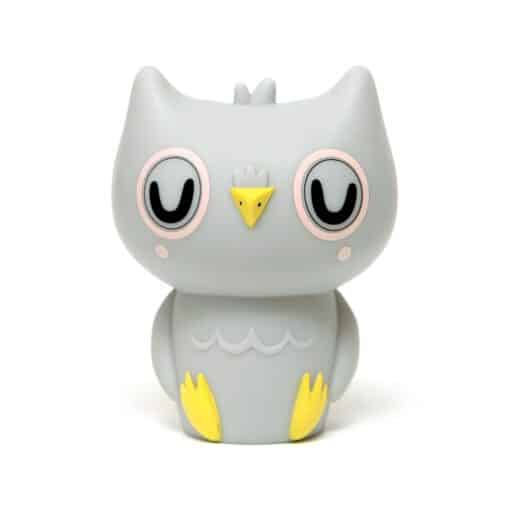 Owl night light grey