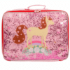 Koffer glitter paard
