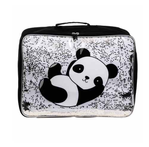 Koffer: Glitter - panda
