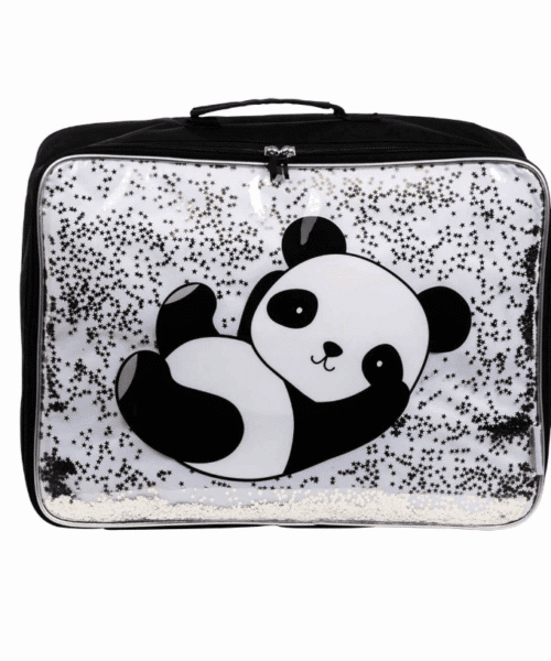 Koffer: Glitter - panda