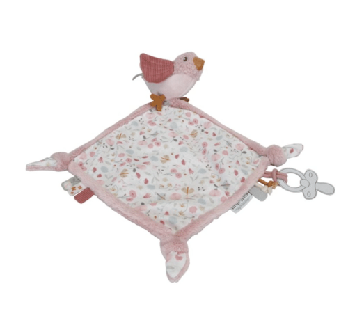 Knuffeldoekje Flowers & Butterflies