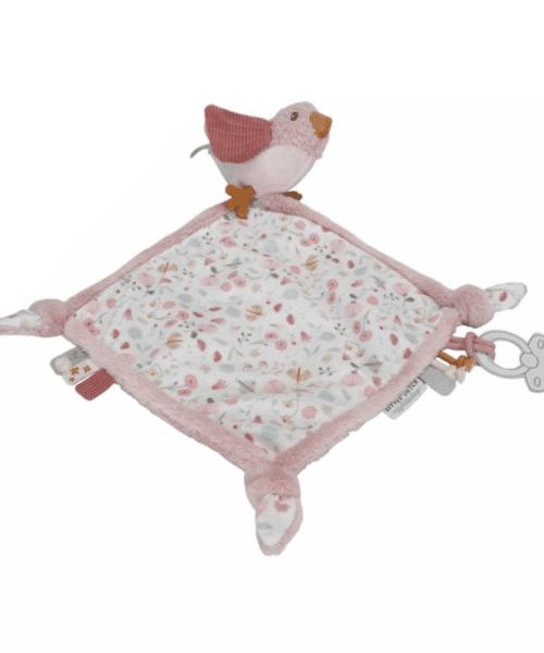 Knuffeldoekje Flowers & Butterflies