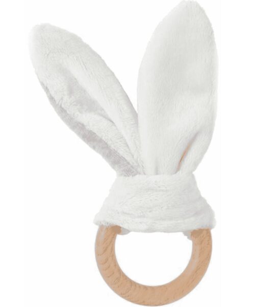 houten bijtring konijn bambam