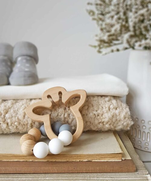FSC Wooden Giraffe Teether