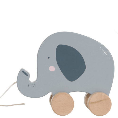 Trekdier hout Little Dutch Olifant