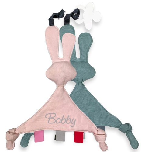 labeldoekje, labelknuffeltje, knuffeldoekje met naam