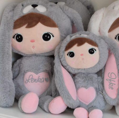 Pop Bunny 30cm met naam