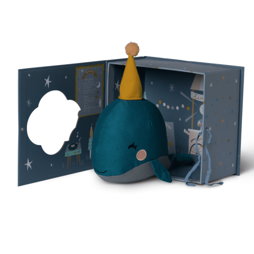 Whale in gift box Picca loulou