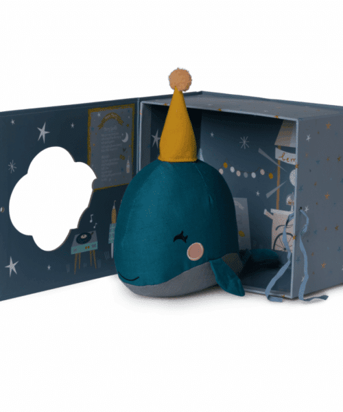 Whale in gift box Picca loulou