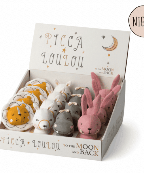 Rammelaar Picca loulou Lama, Konijn, Nijlpaard en Leeuw