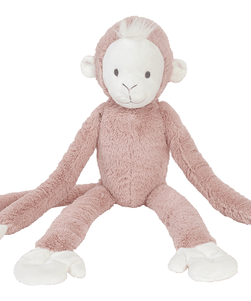Peach Hanging Monkey