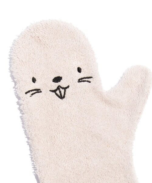 Shower glove Pink Beaver