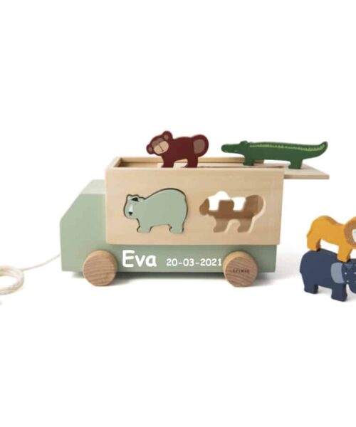 Houten dierentruck animals Trixie