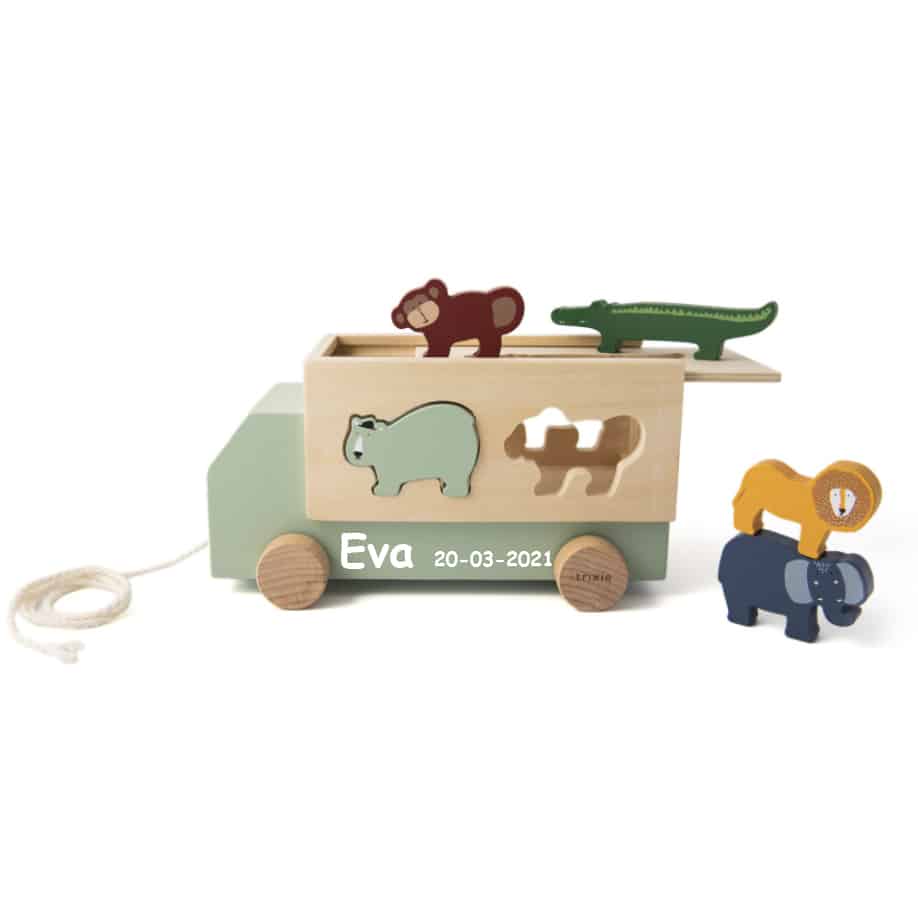Houten dierentruck animals Trixie