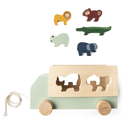 Houten dierentruck animals Trixie