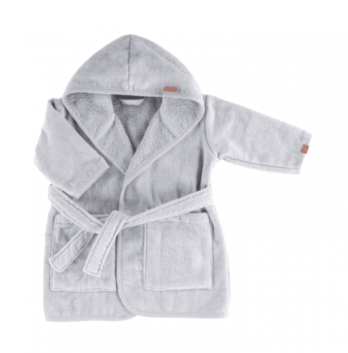Organic Bathrobe Grey
