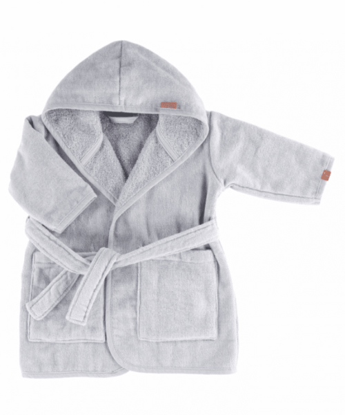 Organic Bathrobe Grey