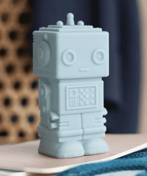 Little light: Robot - smokey blauw