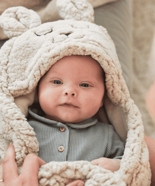 Jollein Bunny wikkeldeken