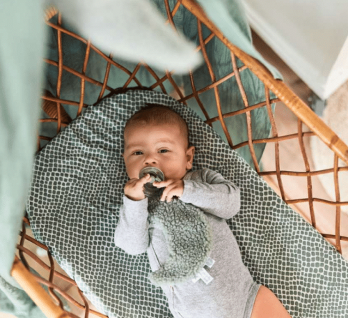 Speendoekje Moon - Ash Green