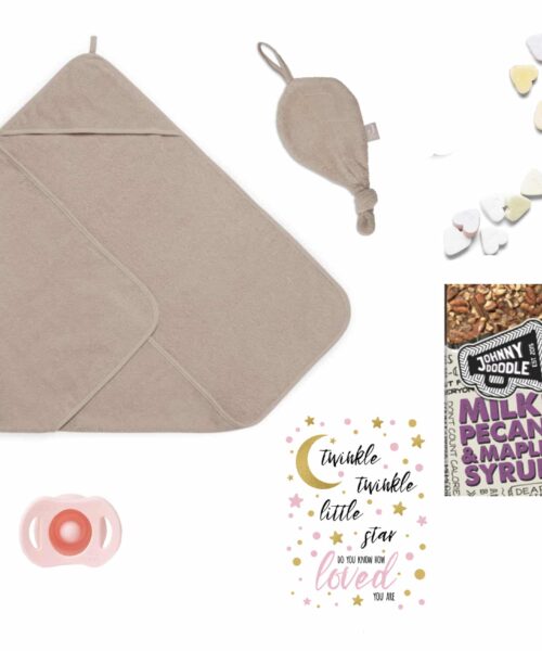 Kraambox Pale Pink Leaf