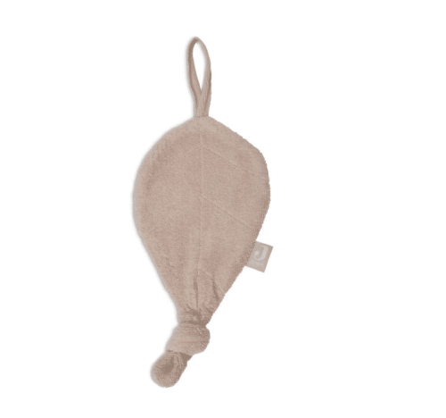 Speendoekje Badstof Leaf - Pale Pink