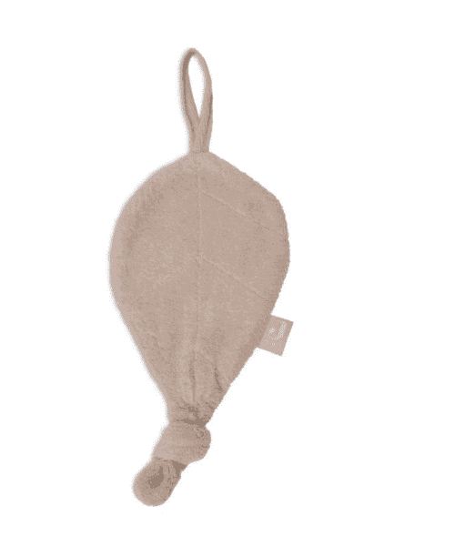 Speendoekje Badstof Leaf - Pale Pink