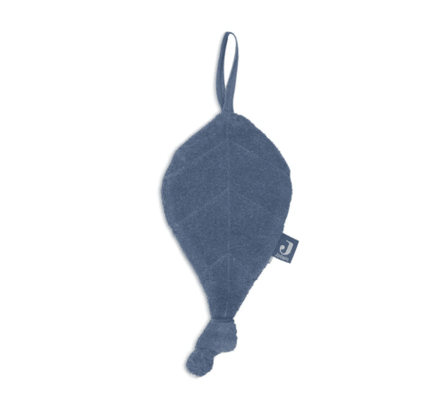 Speendoekje Badstof Leaf - Jeans Blue