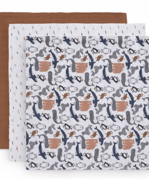 Hydrofiel Multidoek Polar 70x70cm - 3 Stuks