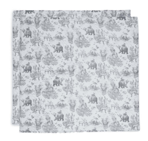 Hydrofiele Doek 70x70cm Pimpelmees Forest Animals