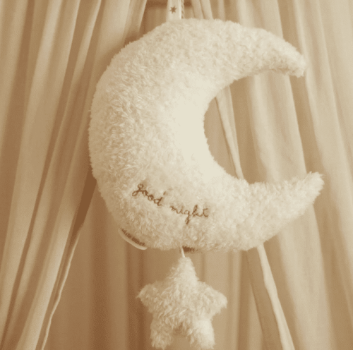 Muziekdoosje Maan - Wit - Newborn Naturals