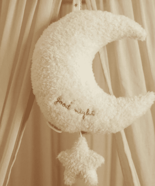 Muziekdoosje Maan - Wit - Newborn Naturals