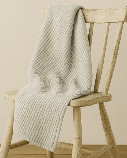 Swaddle / Hydrofiele doek 100×100 cm. Sandstone grey