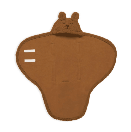 Wikkeldeken Bunny 100x105cm - Caramel