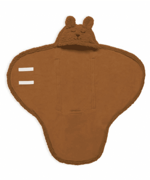 Wikkeldeken Bunny 100x105cm - Caramel