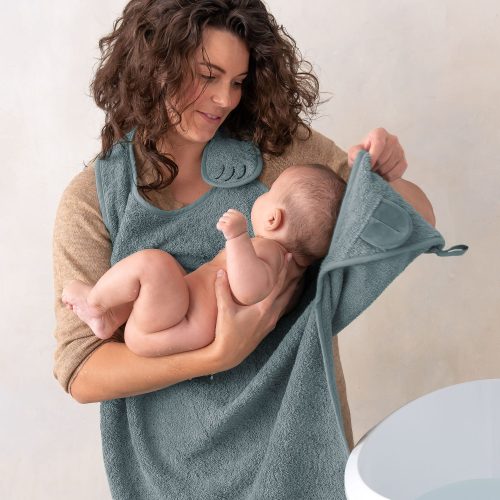 badcape voor baby , handsfree badcape