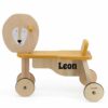 Houten loopfiets - Meneer Leeuw met naam