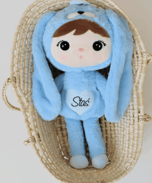 Pop Bunny Sky blue met naam